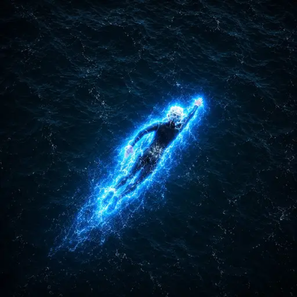 The Nietzschean Swimmer logo